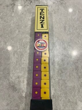Tenzi Dice Game - 4 sets of dice- purple, yellow, green and blue
